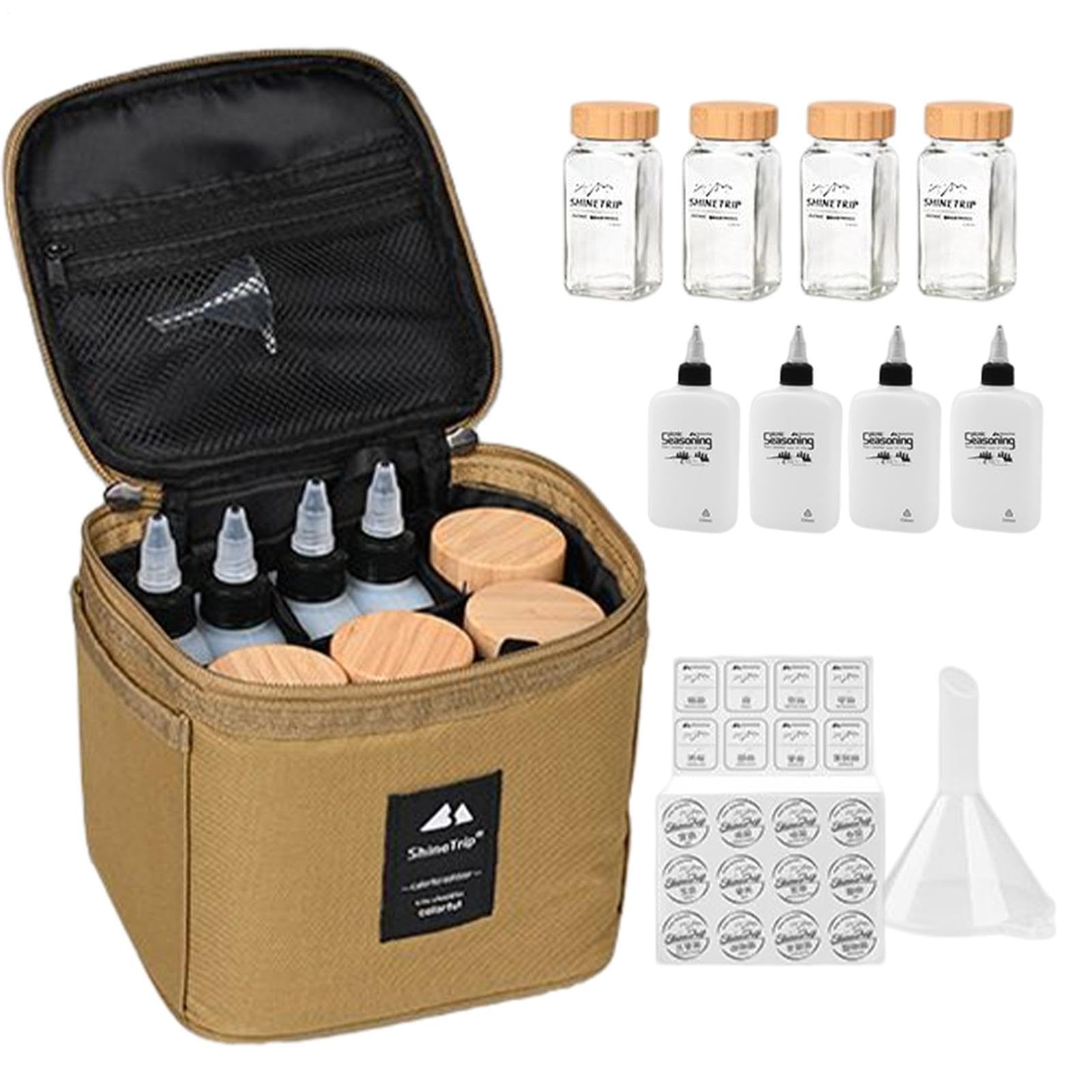 Genérico Camping Socch - Kit de condimento de viaje, al aire libre