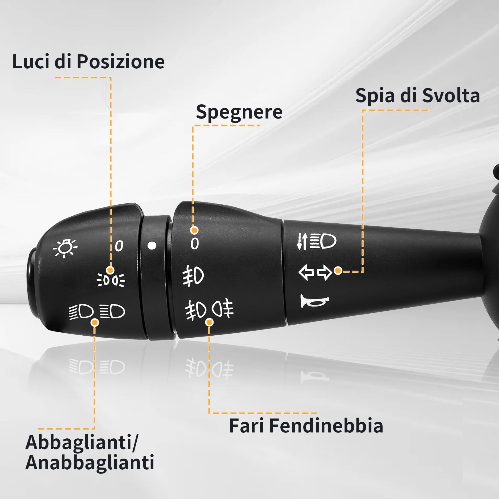 Interruttori Piantone Sterzo Auto, Comando Interruttore Fari per Sandero, Dokker, Duster, Lodgy, Logan, Stepway, Interruttore Controllo Faro 8201167988 681726046R 255405056R 255400337R