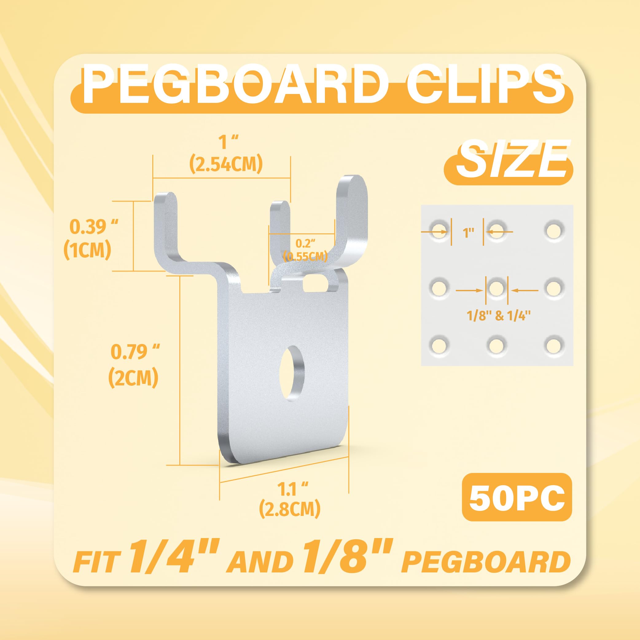 BFPeaky-peg-Clip-Parent (Silver)