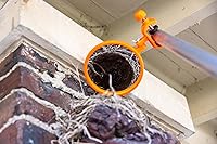 Vista 5 de Espejo de inspección grande para poste de extensión, espejo de inspección extensible para techo, canaleta, conducto, debajo del vehículo y controles