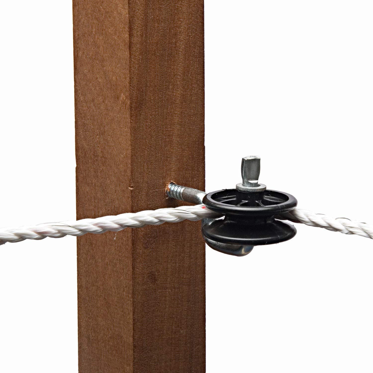 Hotline Electric Fencing Corner Pulley Insulator For Wire, Polywire Or Rope
