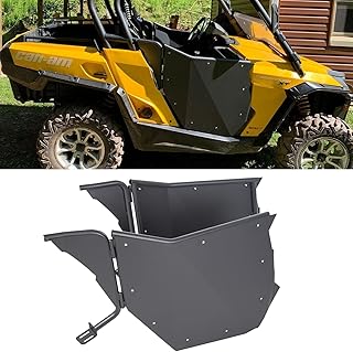 ECOTRIC UTV Suicide Doors Dual Stage Automotive Style Slam Latch Compatible with 2011-2020 Commander 800/800R/1000/1000R 2013-2018 Maverick 1000/1000R Set of 2