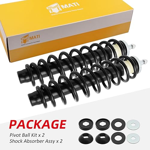 Miniatura 7 de Amortiguador delantero para Polaris 2005 en adelante Sportsman 500400450570600700800 1997-2012 Scrambler 500400 2003-2013 Trail Blazer 250330400