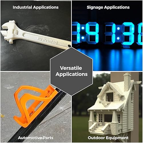 Miniatura 7 de FLASHFORGE ASA - Filamento de impresora 3D de 116 de pulgada, carrete de 2.2 libras, precisión dimensional de +- 0.001 de pulgada, duradero, alta