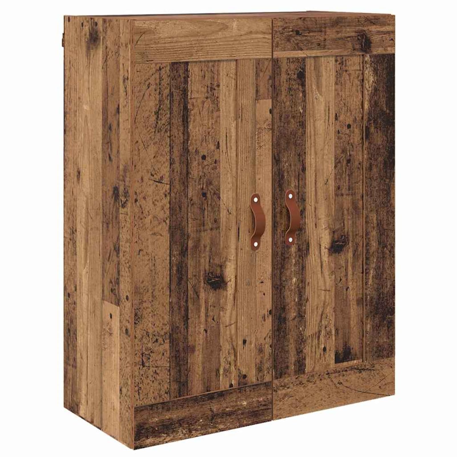 Homgoday Wandmontierte Schränke 2 pcs Altholz 69,5 x 34 x 90 cm Schrank Model3415556