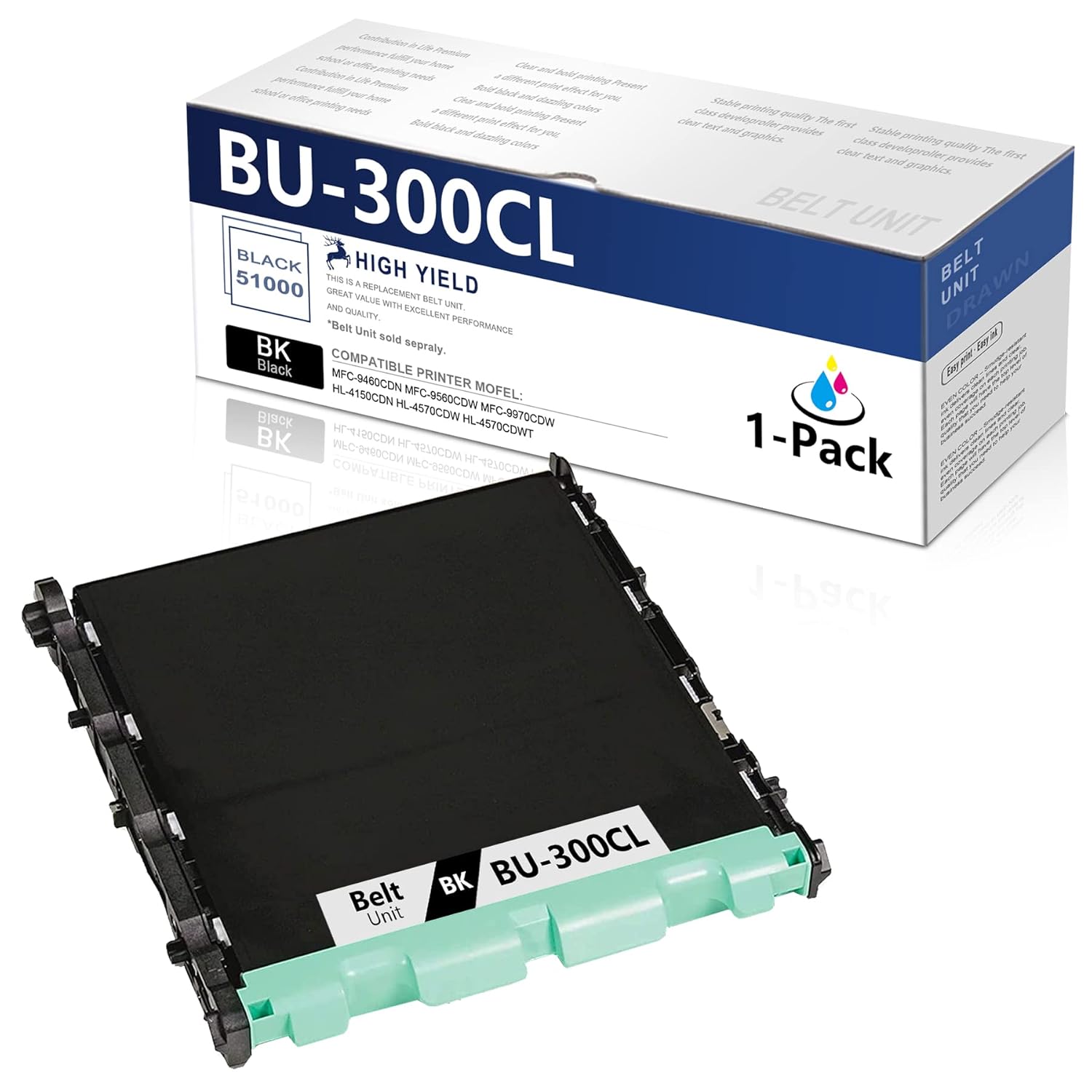 [51,000 Yield] 1Pack BU300CL BU300CL Belt Unit DRA