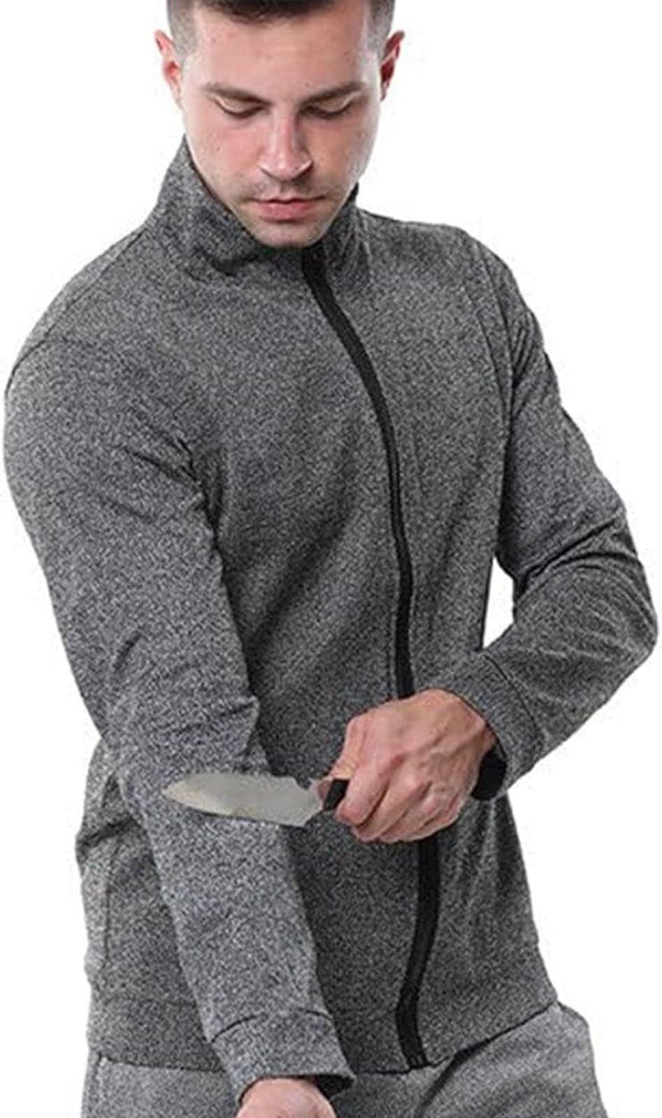 Stichsichere Kleidung,Stichschutzkleidung Mit 5 Stufen,Sicherheitswesten,Taktische Jacke,Schnittschutzkleidung,Schnittfeste Kleidung Für Polizei-Und Sicherheitspersonal,Stichfeste Kleidung XL