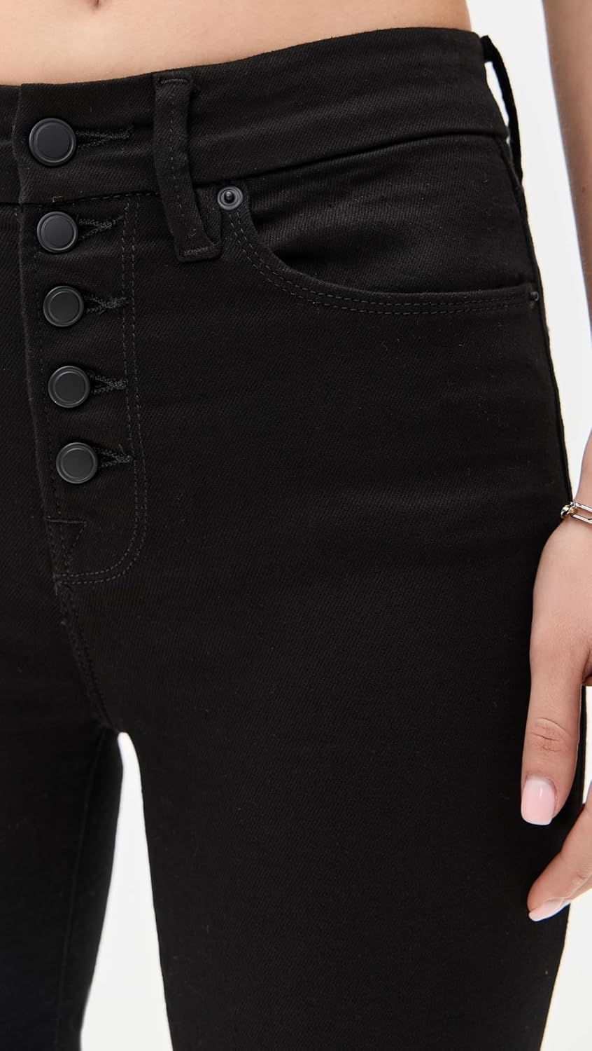 STRAIGHT FIT JEANS | GOOD LEGS BLACK184 by good american - Image 6