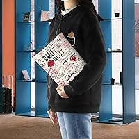 Vista 5 de Smutty Book Lover - Funda protectora de libros con cremallera (zorra sucia)