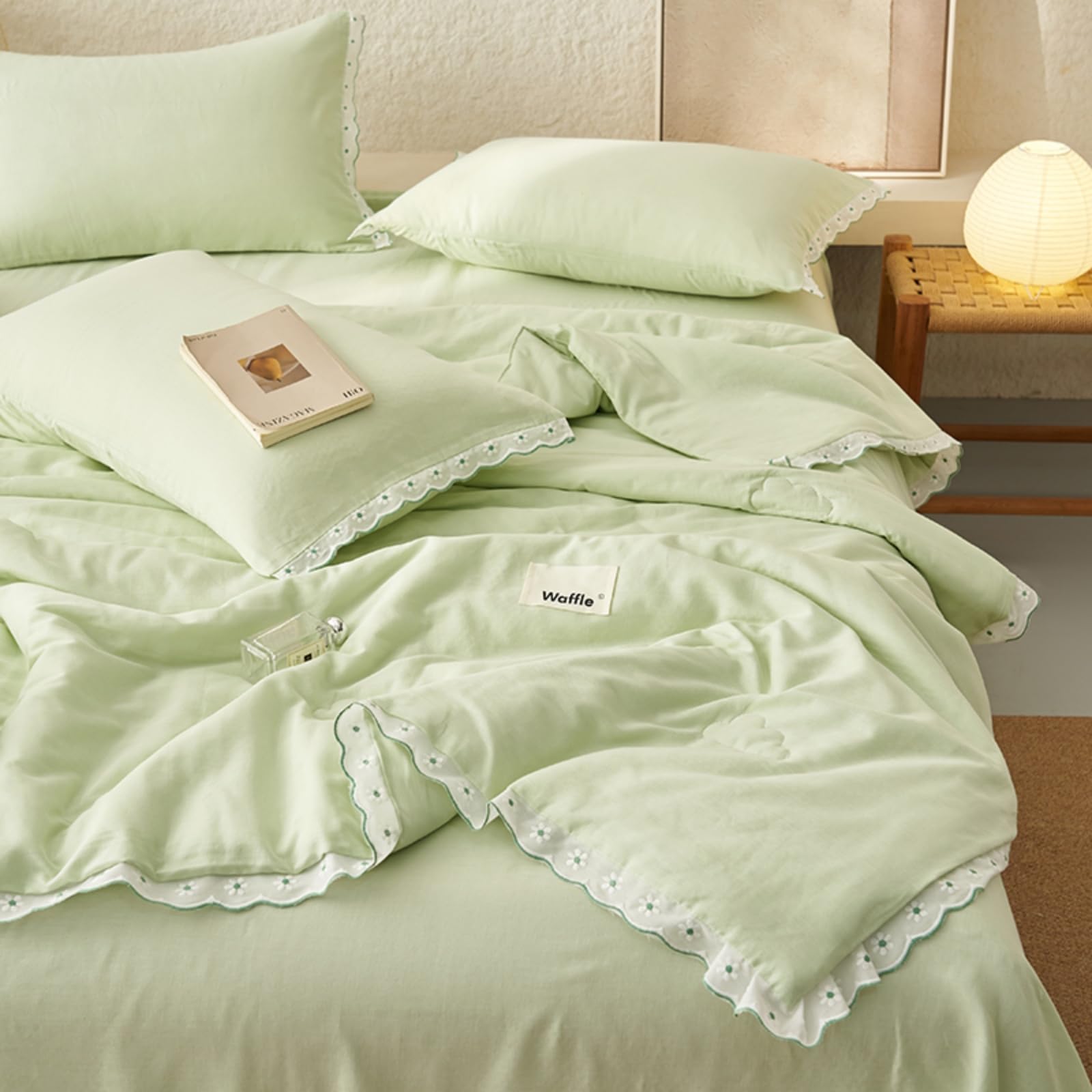 Odot Edredón Sin Funda 2.5 TOG Single A King (Verde,200x230cm)