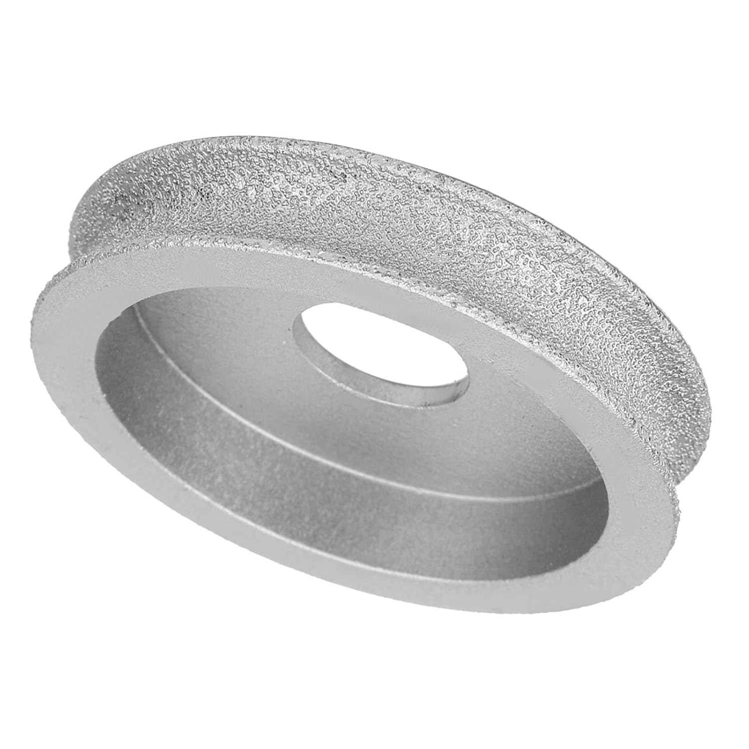 Stone Grinding Wheel Concave Abrasive Tool for Artificial Stone Ceramic Glass, for Marble and Granite Decorative Plates, 7.3cm/2.87in, Both Dry and Wet Use (Concave Grinding Wheel 1.0)