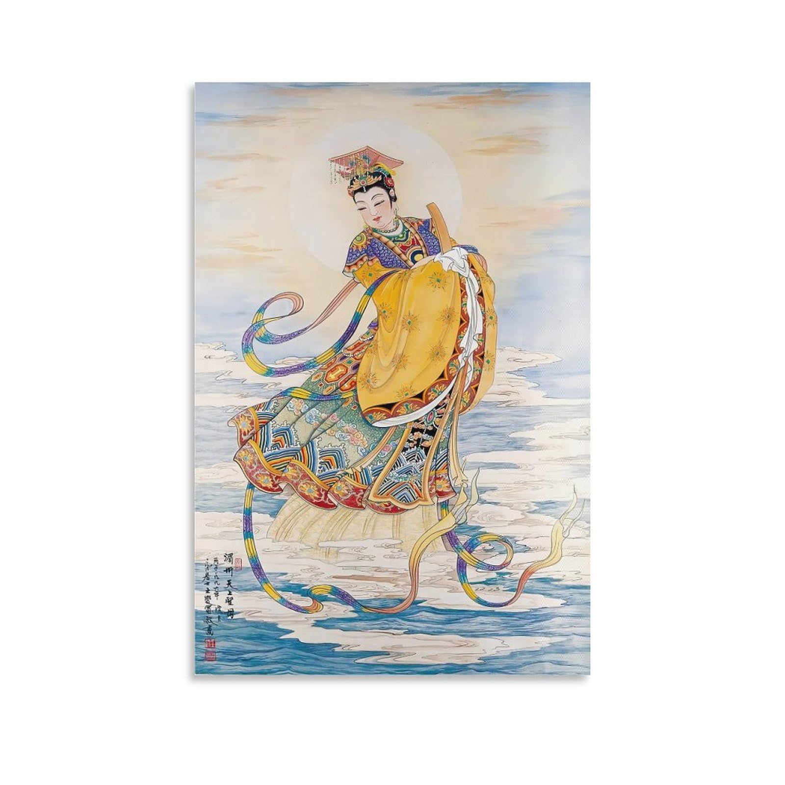 Goddess of The Sea Mazu, Tianfei, Queen of Heaven, Goddess of The