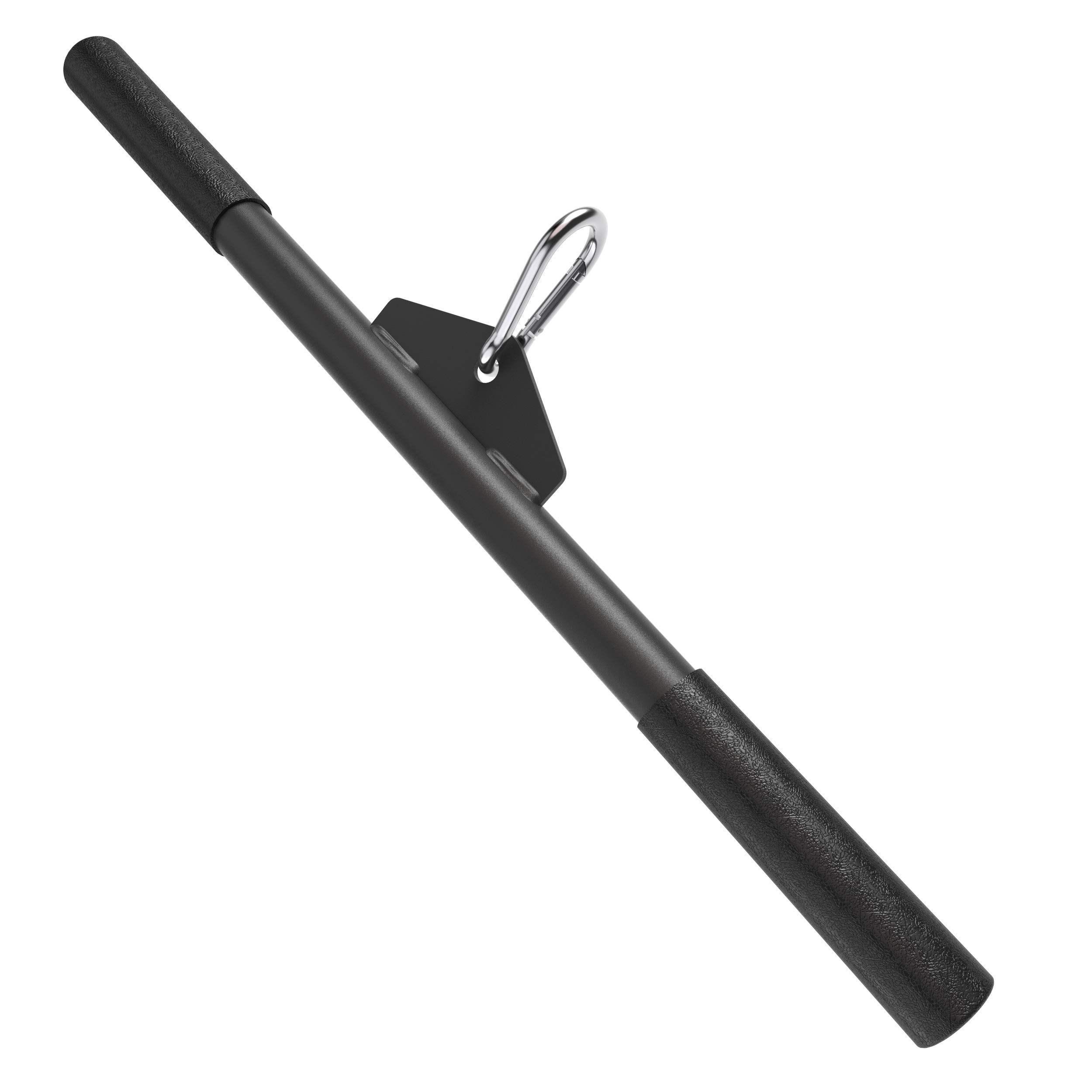 T-Bar Row Multi-Grip Handle Bar Attachment with Rubber Grip For Landmines and 1 2 Inch Olympic Barbell Weight Bar Home Gym Equipment Lateral Exercise Triceps Lats to Build Back Arm Shoulder Muscles