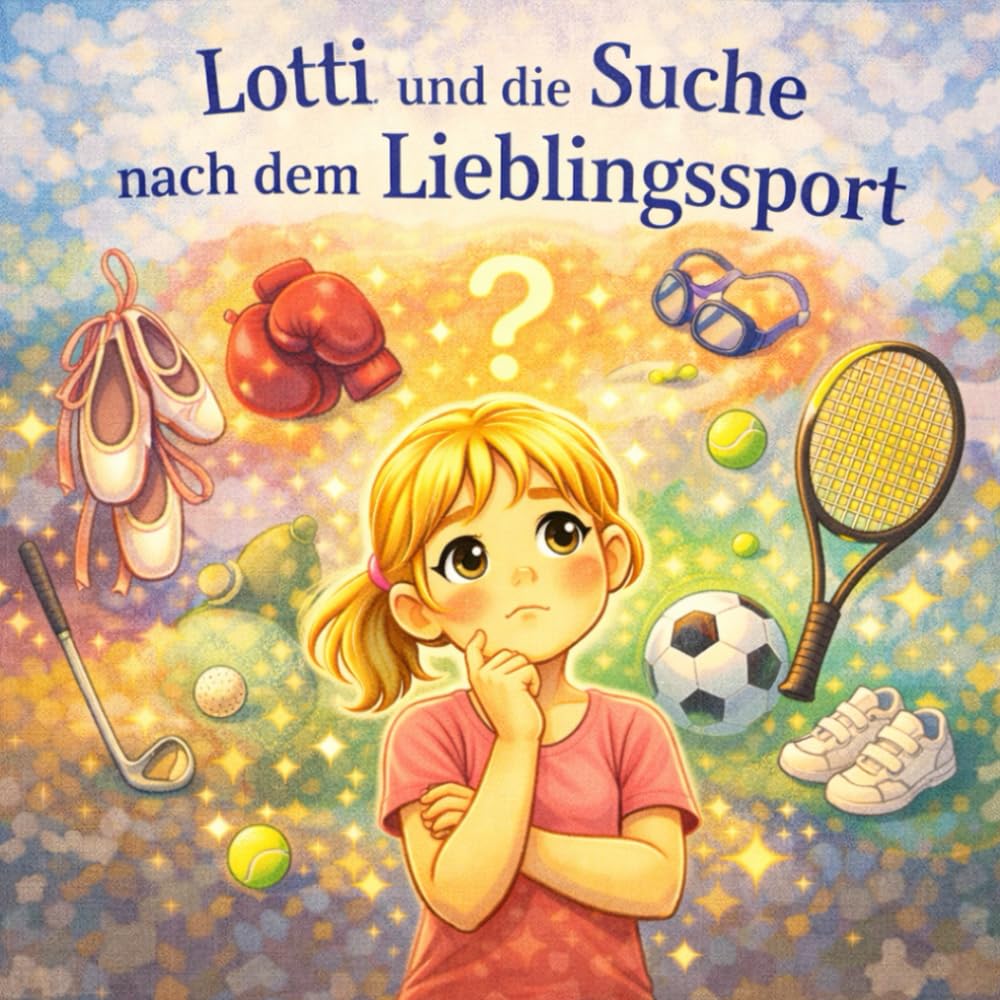 Lotti und die Suche nach dem Lieblingssport: Eine schöne Vorlesegeschichte auch für Erstleser geeignet. Ein Mädchen ist auf der Suche nach ihrem Lieblingssport