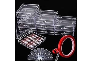 10PCS Press On Nail Storage Box - Bulk Packaging for Professional Nail Salons