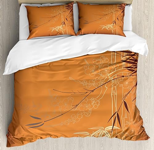 Miniatura 288 de Ambesonne Juego de funda de edredón de brújula, ilustración de mapa del mundo, marinero marítimo, equipo de vida monocromático, juego de ropa