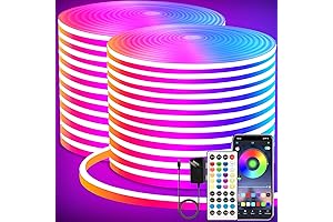 Waterproof, RGB Neon LED Light (66 Ft., 2-Pack)