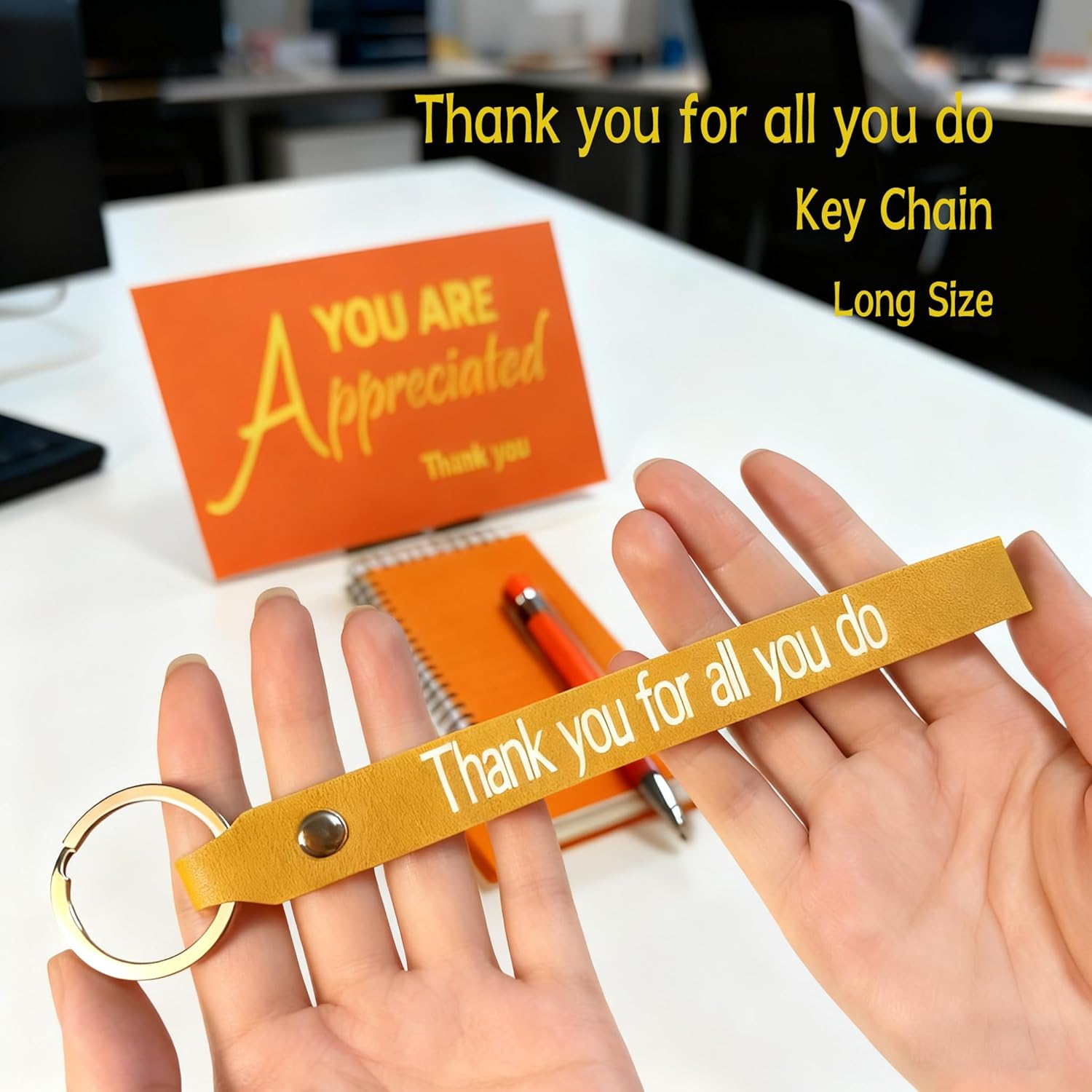 HOOHONOR Employee Appreciation Gifts, Thank You Gifts for Men Coworkers, Gift Basket for Men, Thank You Basket for Team Mentor Friends Leaders Boss, Difference Maker Gift Box - Image 5