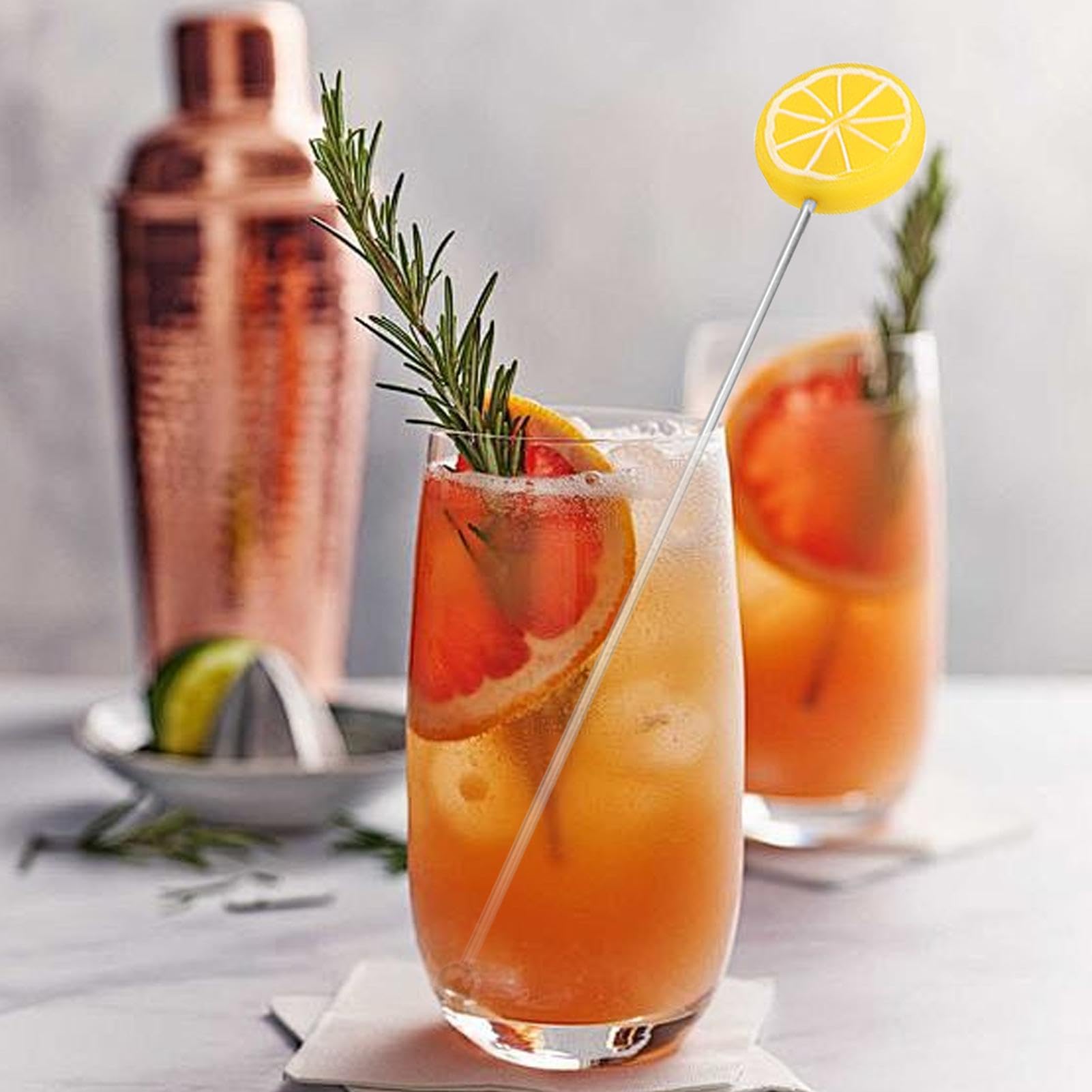 Bâtonnets à Remuer En Métal, Agitateurs à Café En Métal,Mélangeurs De Citron Pour Cocktails | Bâtonnets à Mélanger Pour Boissons Au Café En Acier Inoxydable, Agitateurs à Cocktail, Bâton à Boissons, 1