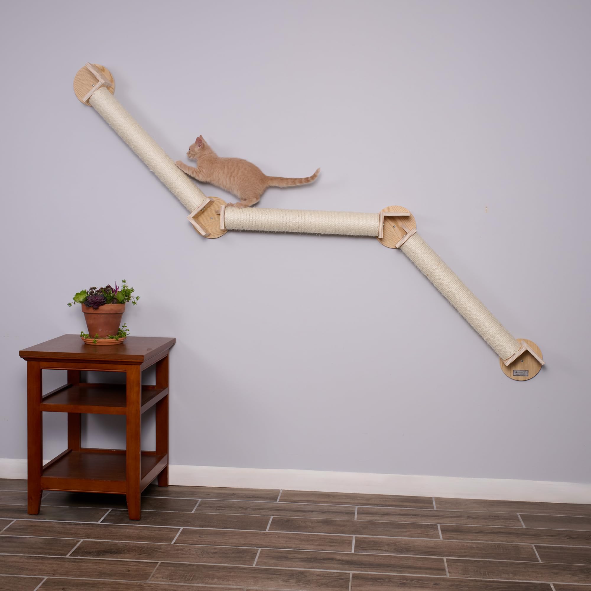 Armarkat Wall Series: Bridge Cat Sisal Post W2307