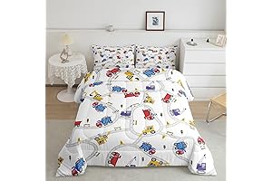 Embark on an Imaginative Adventure with the Construction Bedding Set!