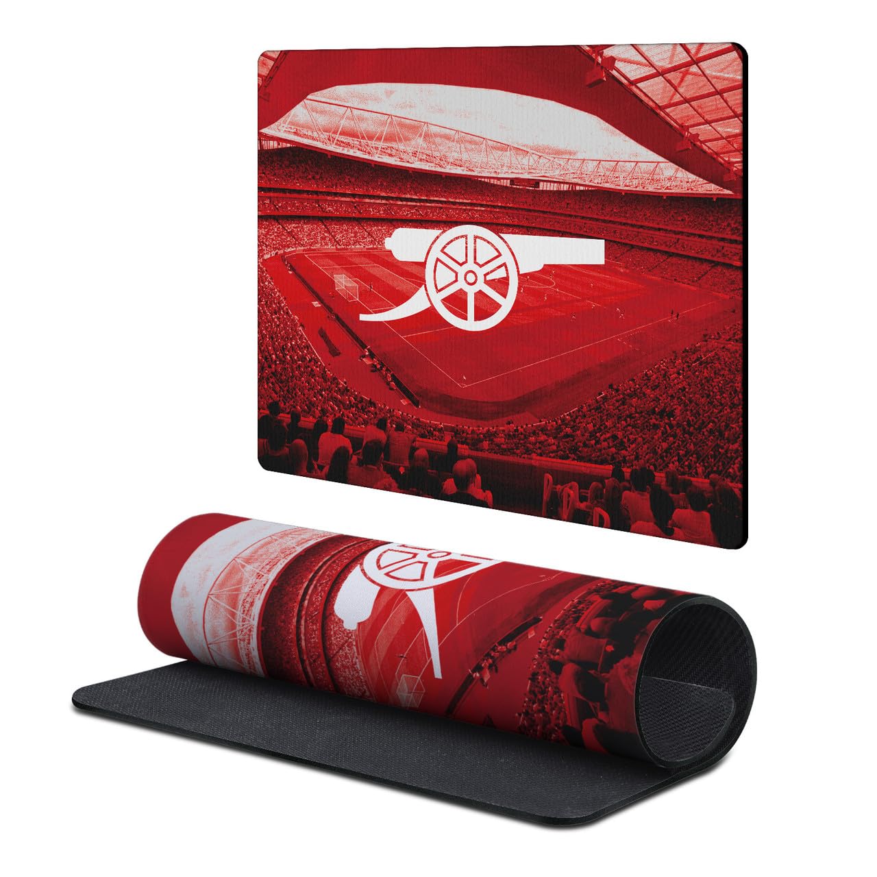 Head Case Designs Officially Licensed Arsenal FC Stadium Crest Logo & Patterns 9.84 x 11.81 x 0.12 inches (250 x 300 mm) - S Gaming Office Desk PC Keyboard Mouse Mat Pad