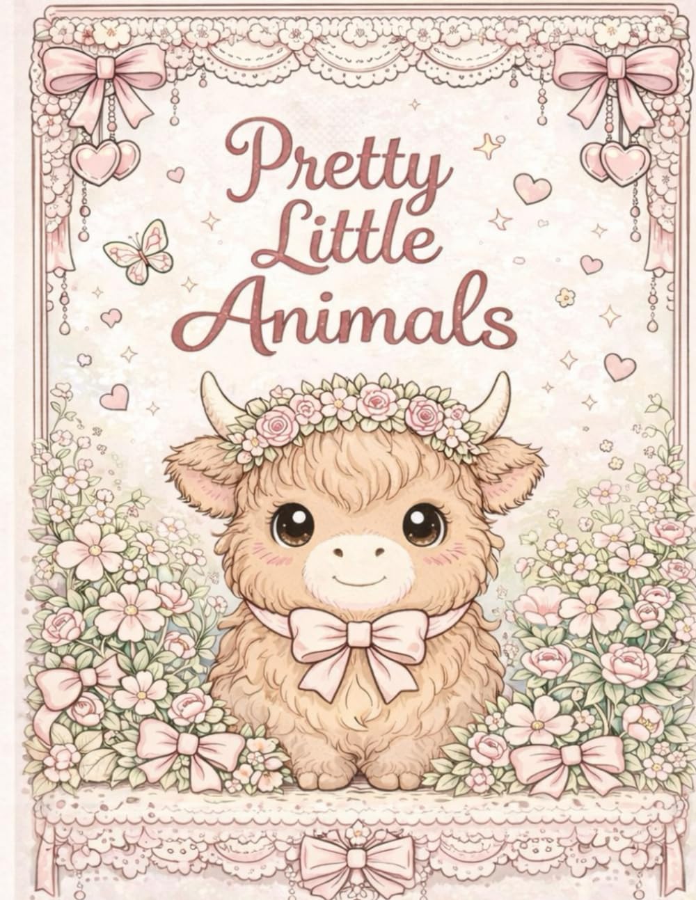 Pretty Little Animals: A Coloring Book