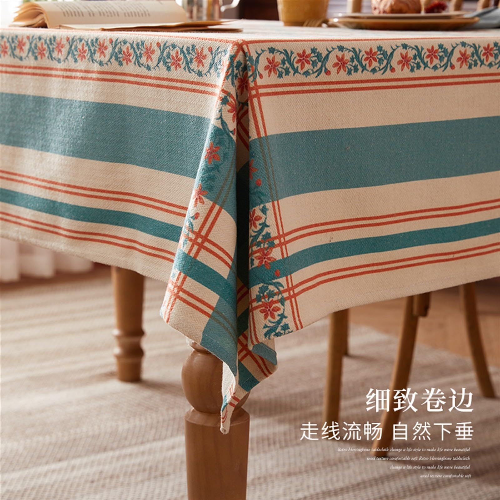 Tovaglia Impermeabile Americana Tovaglia Soggiorno Tovaglia In Cotone E Lino Tovaglia Impermeabile E Resistente All'olio Tovaglia Da Caffè In Cotone E Lino Di Fascia Alta ( Color : 01 , Size : 140*180