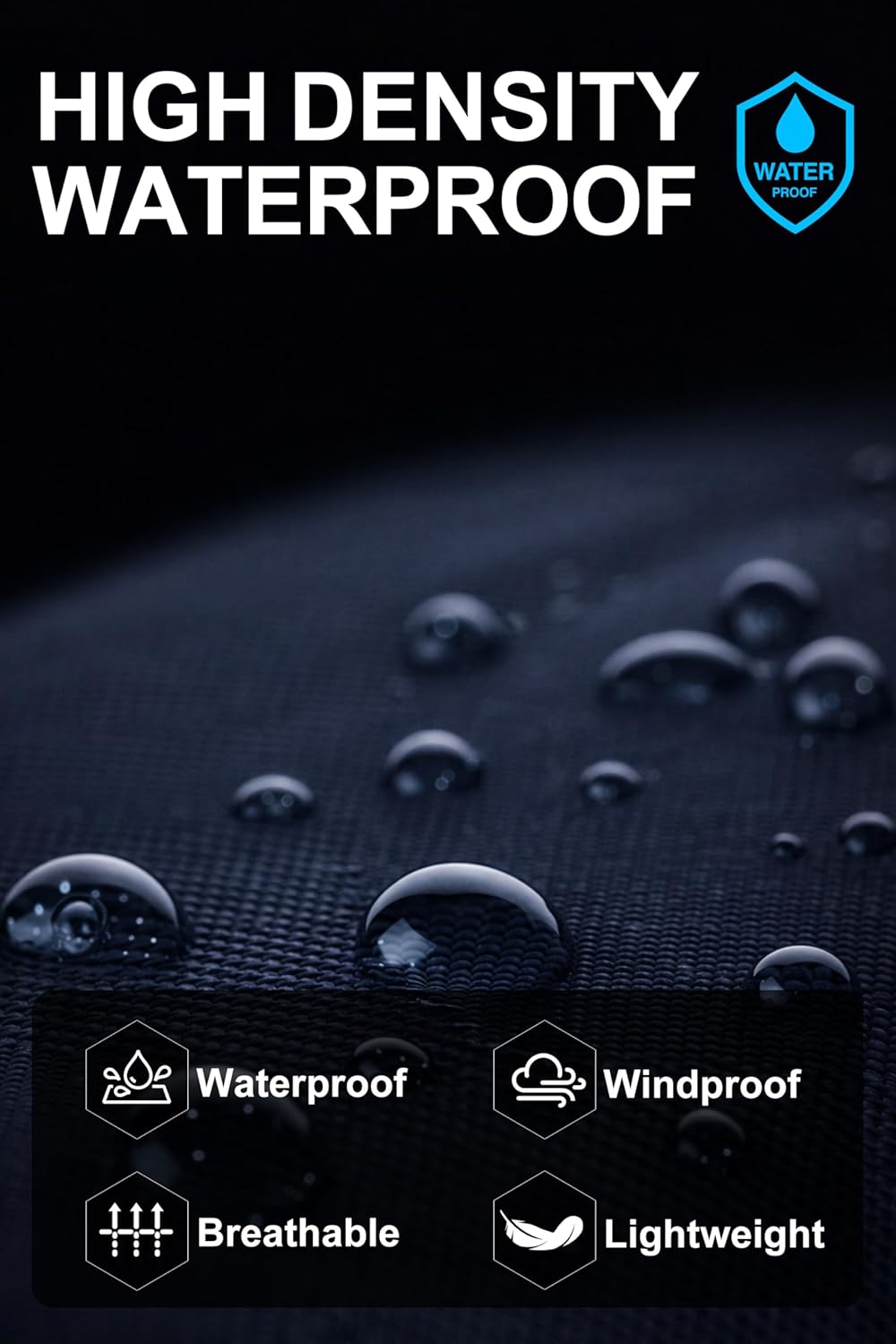 Orolay Rain Jacket Women Waterproof with Hood Anorak Rain Coats for Women Windbreaker