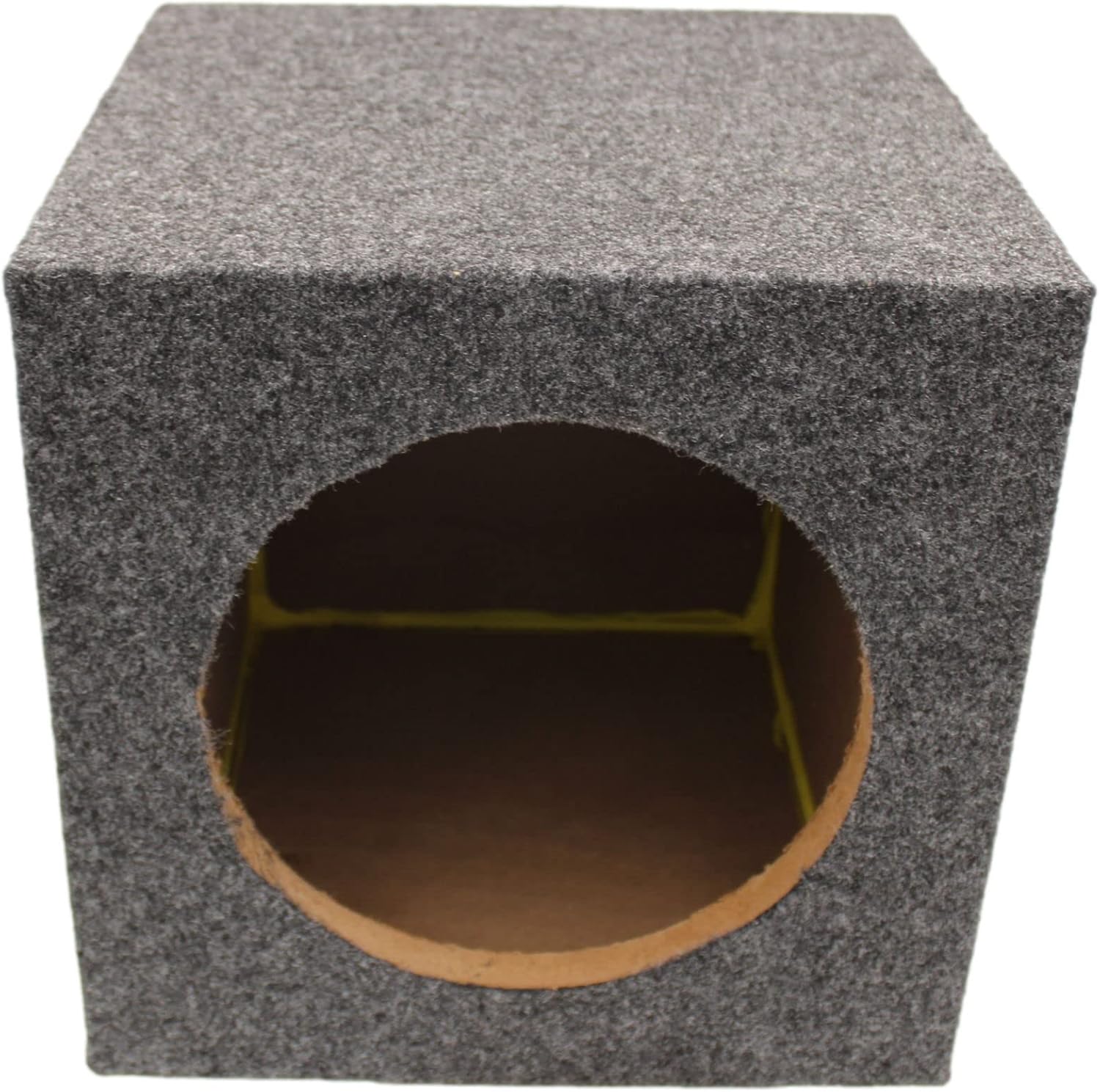 IMC Audio PPA8SS 8 Inch Car Speaker Box Enclosures - 8 Subwoofer Box for Great Sound Quality Home & Vehicle Car Speakers 8 Inch Speaker Terminal One 8" Sub Box - Charcoal : Electronics