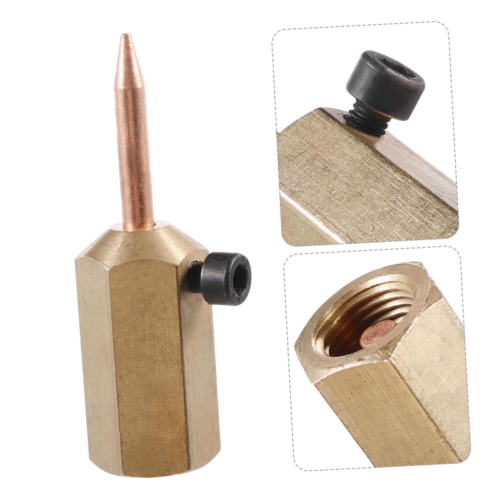 Outil de Soudage en Cuivre avec Technologie de Soudage sans Trace, Accessoire de Machine de Formage pour Réparation et Restauration de Forme pour Carrosserie Automobile
