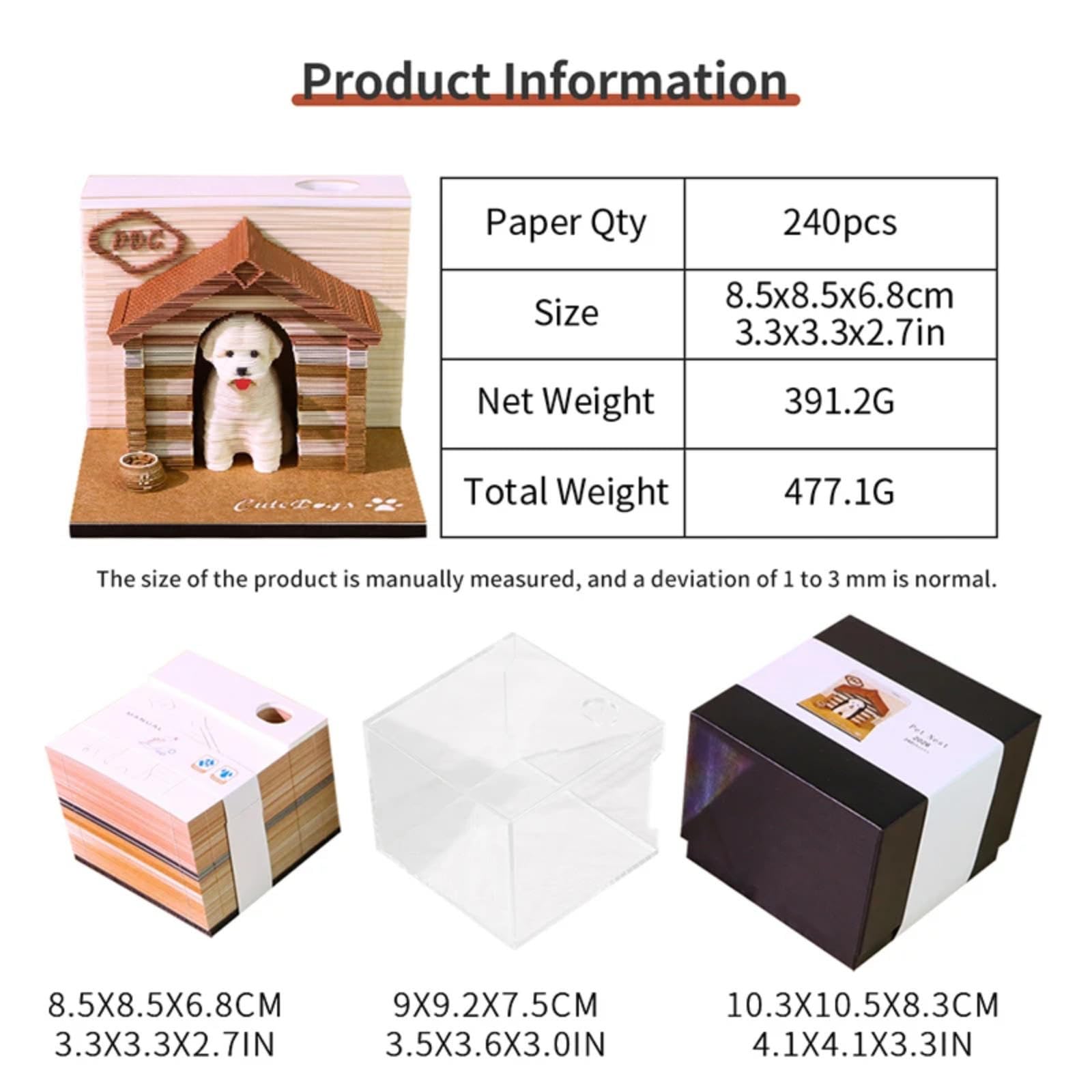3D-Kunstkalender, Notizblock, 2026, kreativer Papierschnitzerei-Kalender, Notizblock, DIY-Notizblock, 3D-Kalender 2026, Zeitmesserkalender für Büro, Zuhause, Schreibtisch, Dekoration, Geburtstag