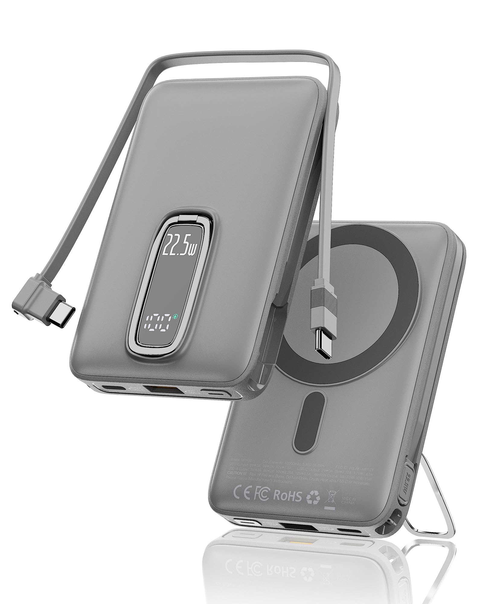 powerbank 10000 mah 22.5 w grafite black