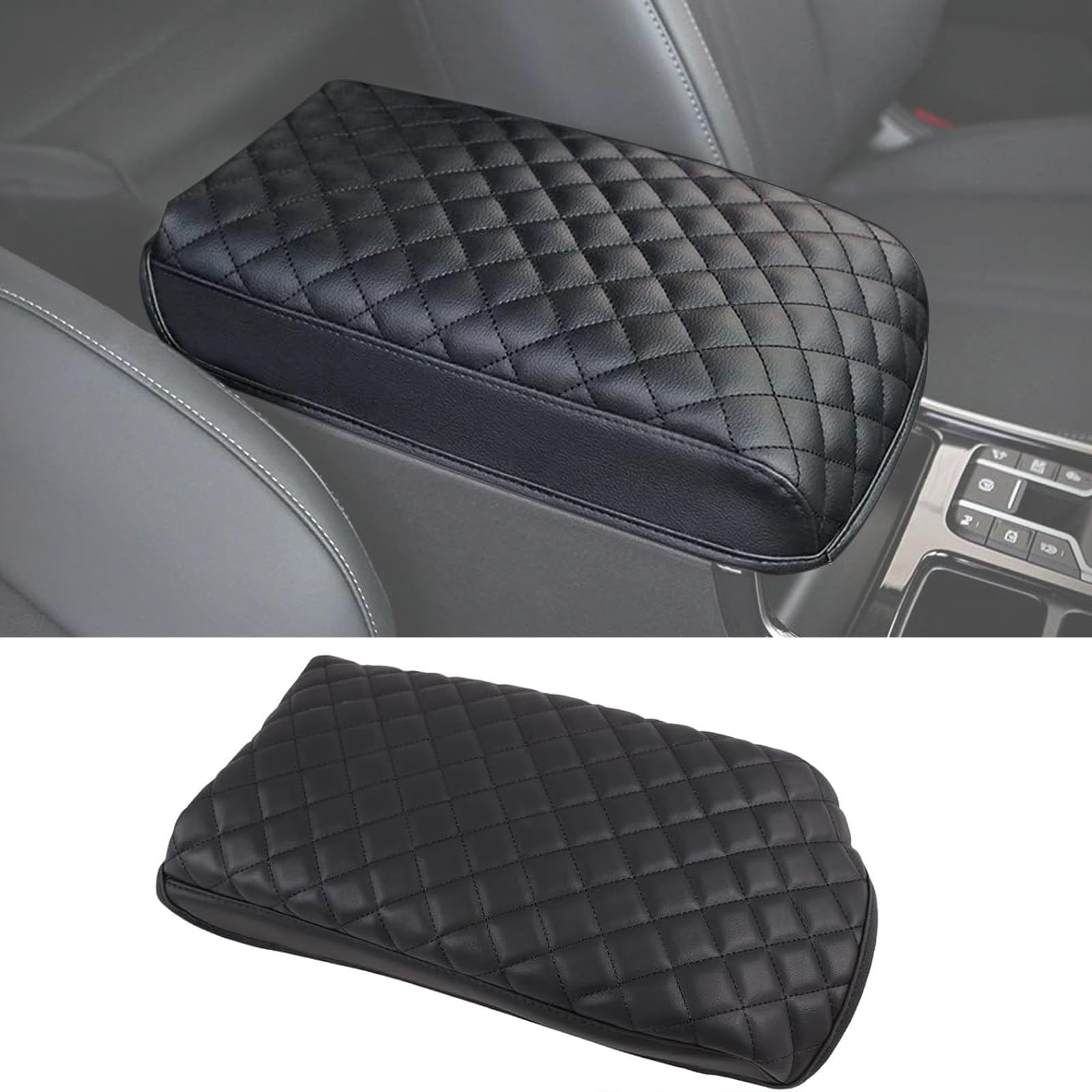 Center Console Cover Compatible with Kia Sorento 2025 2024 2023 2022 2021 Accessories Waterproof Anti-Scratch Car Armrest Seat
