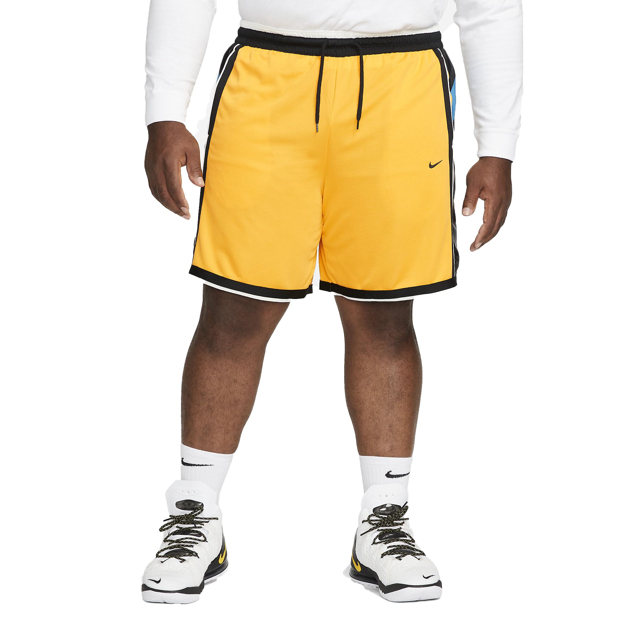 Nike Dri-FIT DNA+ Men's Basketball Shorts (US, Alpha, Large, Regular,  Regular, University Gold/University Gold/Black) at Amazon Men's Clothing  store