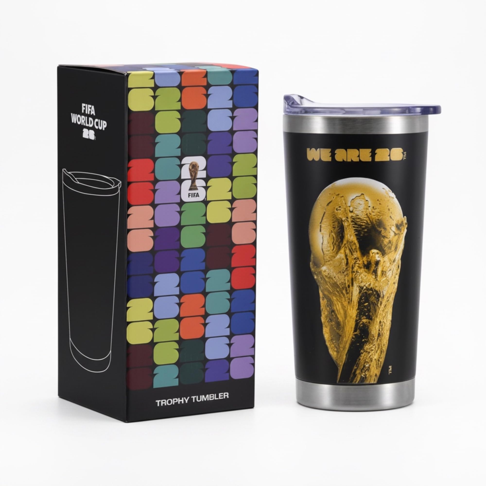 Amazon.com: Official FIFA World Cup 2026 Trophy Tumbler – 18oz