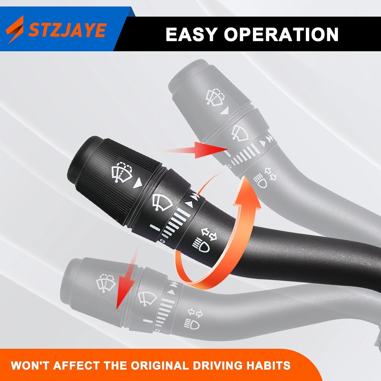 Turn Signal Switch Replacement Compatible with Ford Explorer 1999-2001,Explorer Sport 2001-2003,Explorer Sport Trac 2001-2003 Multi-function Switch with Windshield Wiper Replaces YL5Z13K359AAA