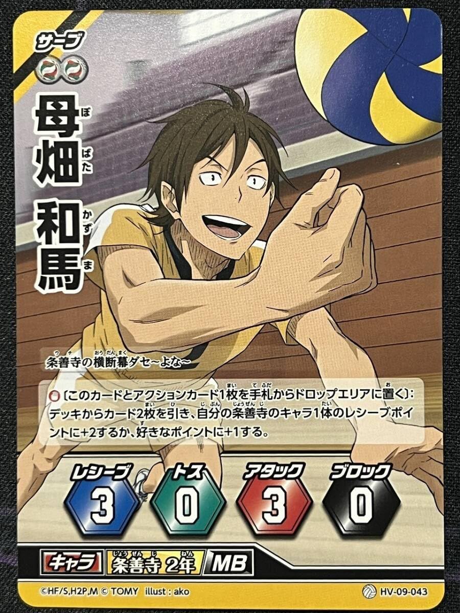 Amazon.co.jp: ハイキュー バボカ HV-09-043 ノーマルバボ 母畑