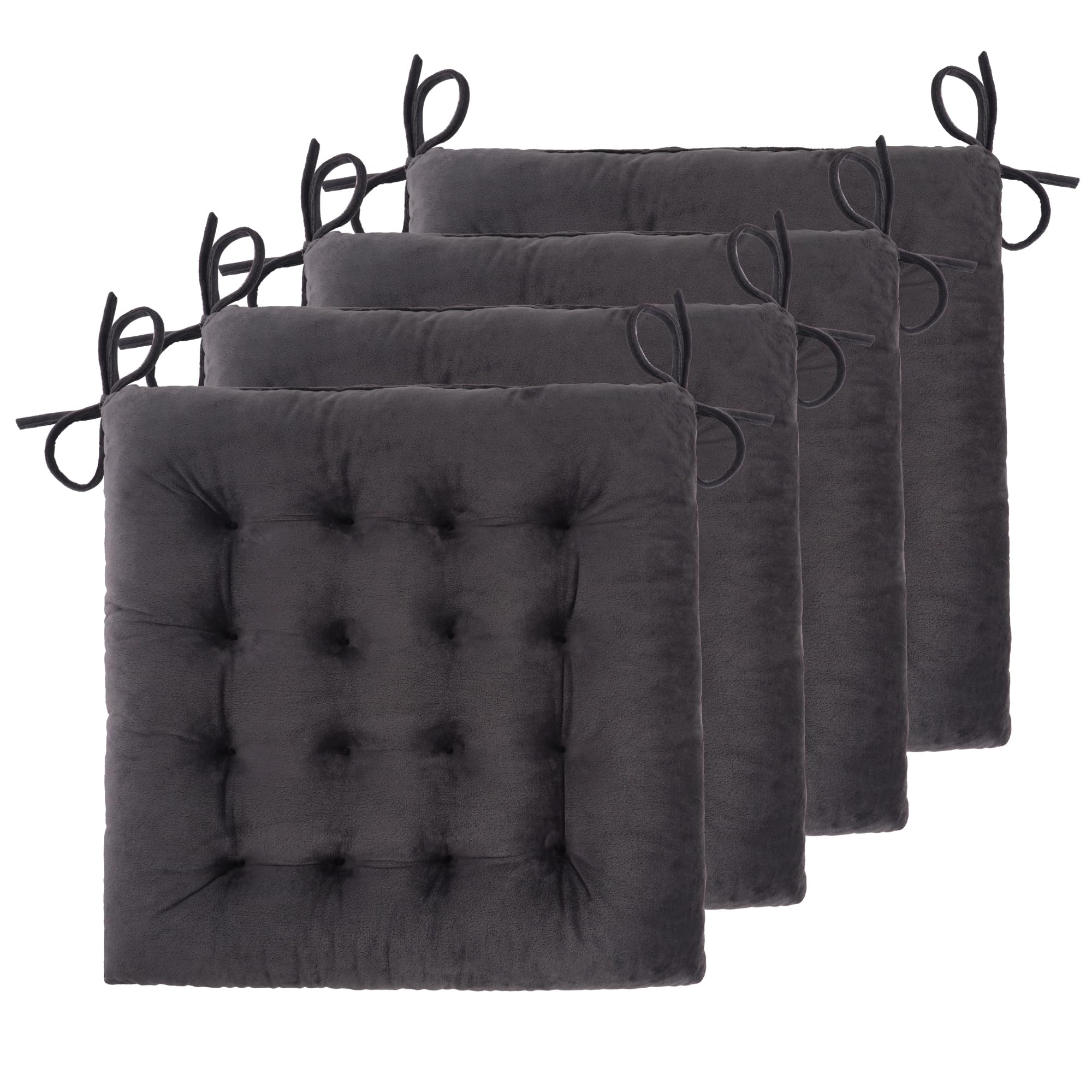 Snapklik.com : ELFJOY Dining Chair Cushion 19 X 19 Set Of 4 Extra Large ...