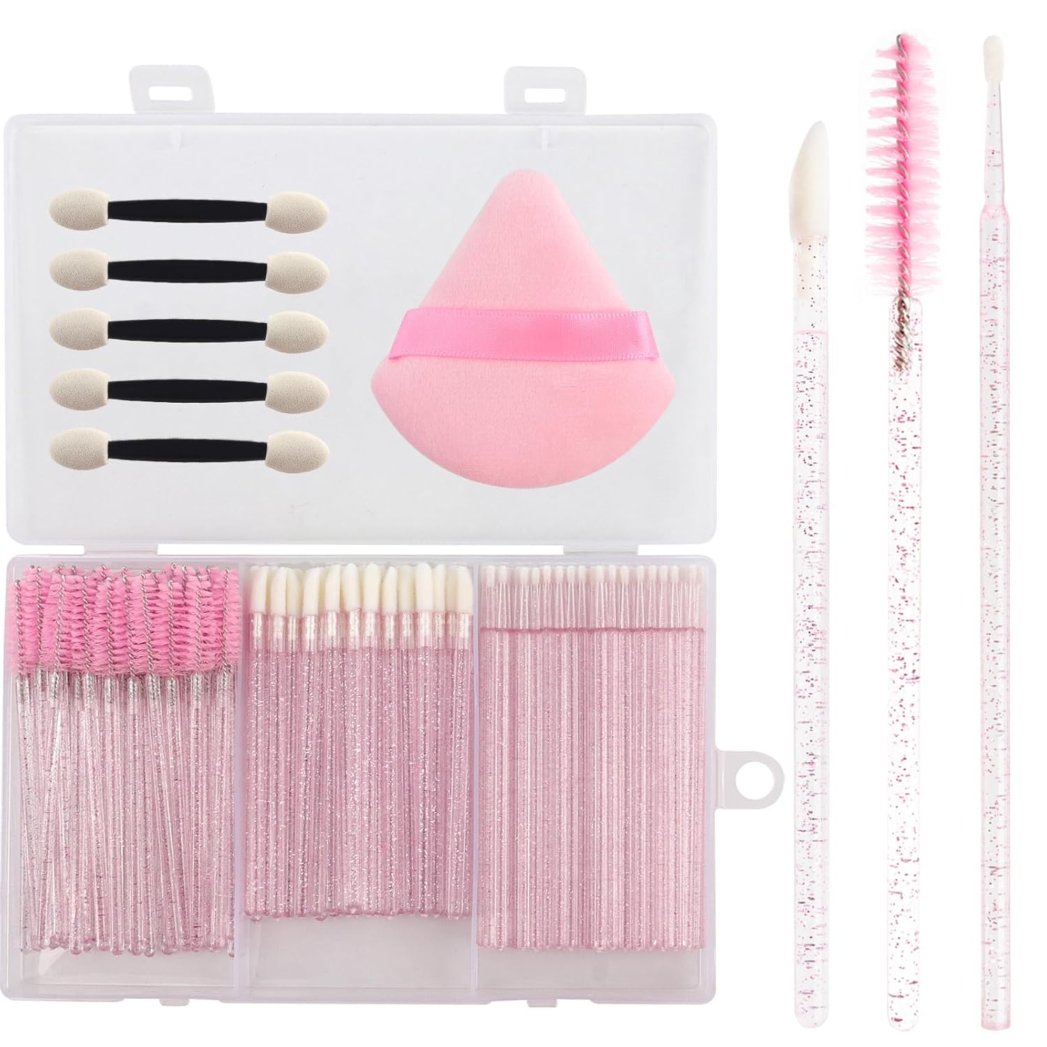 Upgrade Disposable Makeup Applicators Kit for Easy Application
