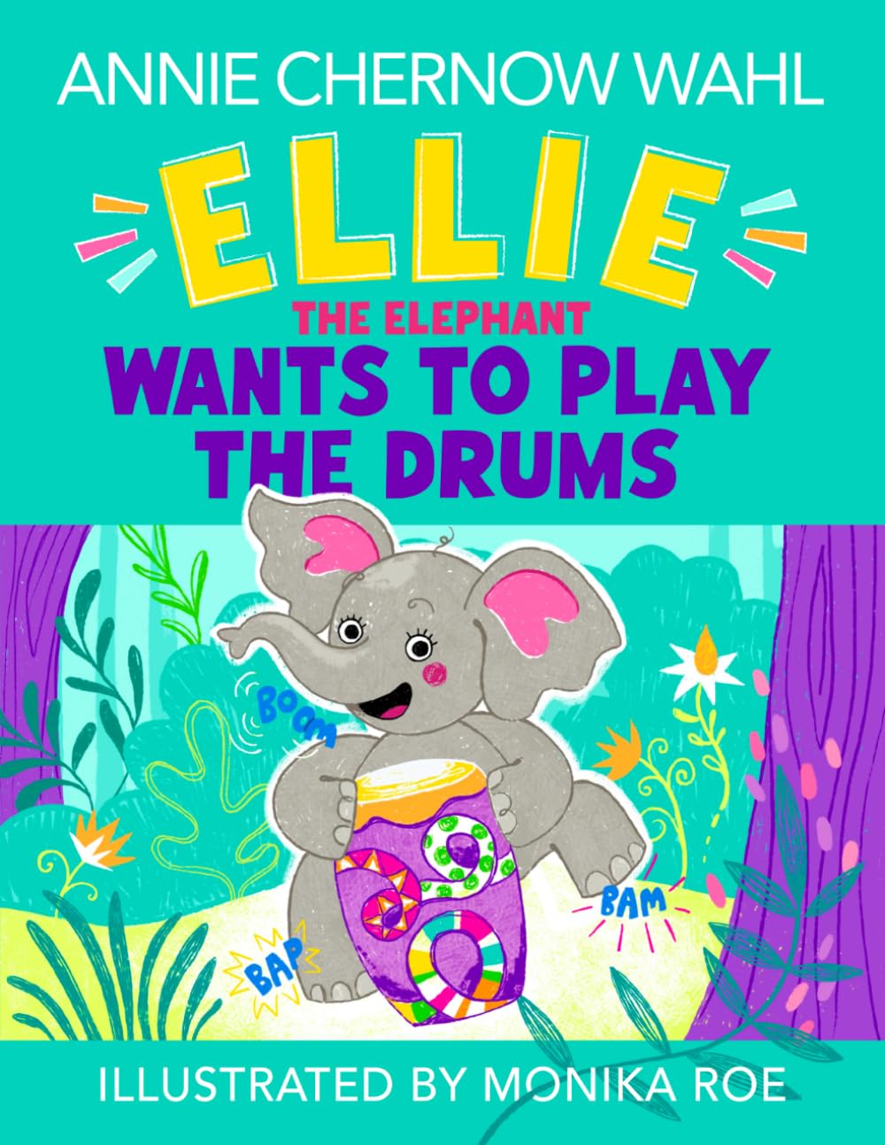 Ellie The Elephant Wants To Play The Drums
