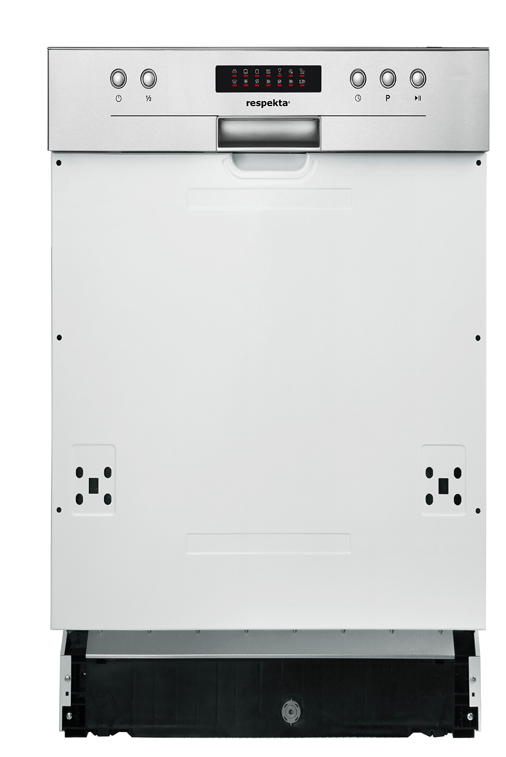 respekta Küchenzeile Oliver KB205EYG Grau 205 cm Breite mit Elektrogeräten
