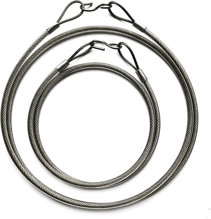 Anranmm 2 PCS Hanging Cables with SHook, Tree Branch