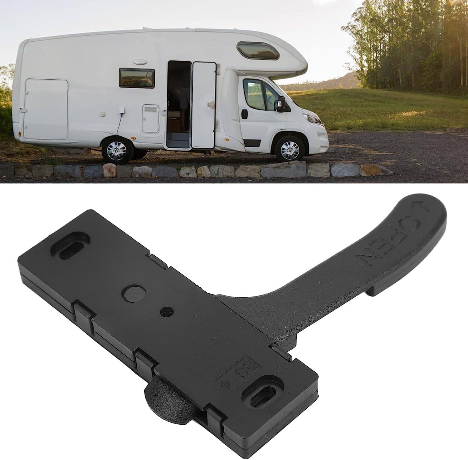 ch Screen Lock Rechtsgriff-Kit for Wohnmobil-Wohnwagen