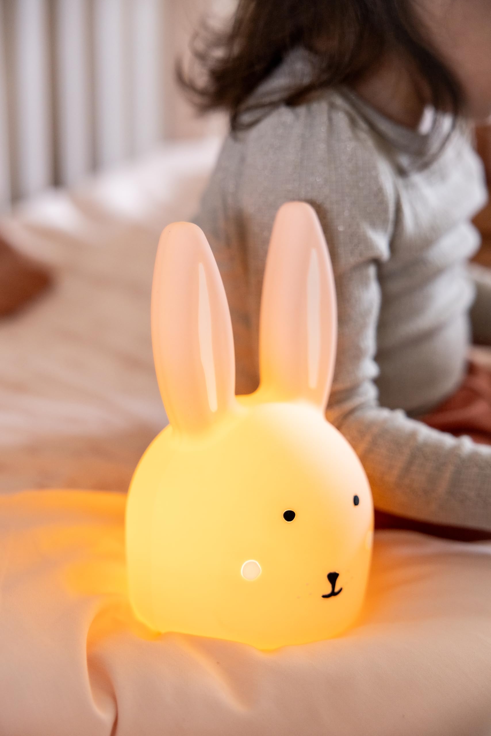TRIXIE Silikon Nachtlicht für Kinder, Tier Lampe für Jungen und Mädchen