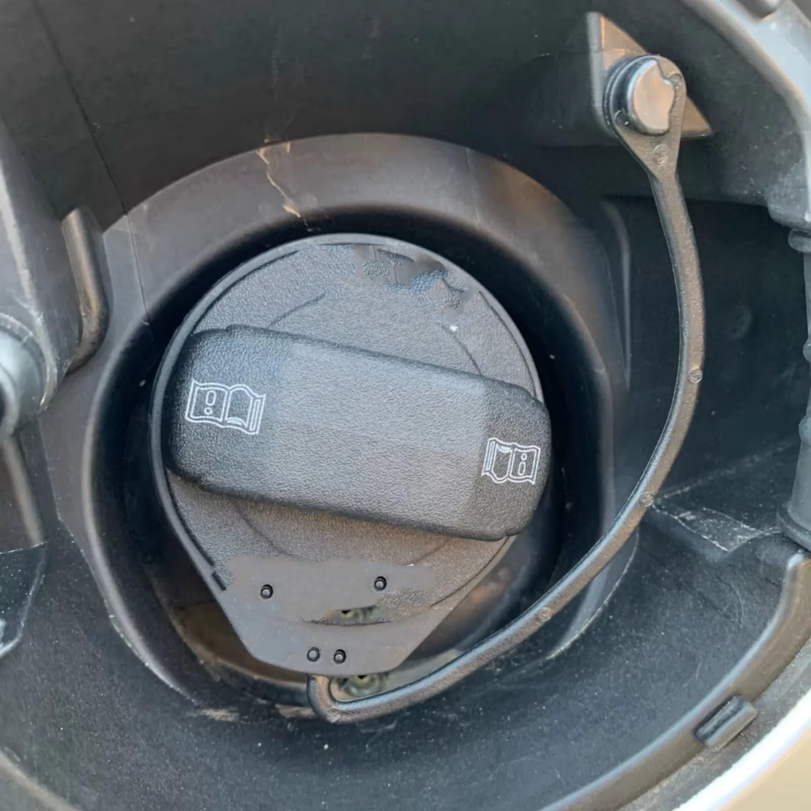 Compatible Con A2 A1 A3 A4 A5 A6 A7 A8 Q3 Q5 Q7 Tapa Depósito Combustible Tapa Depósito Cable Banda Cuerda Accesorios Para Coche OEM: 180201556 Línea tapa tanque Correa(Size2)