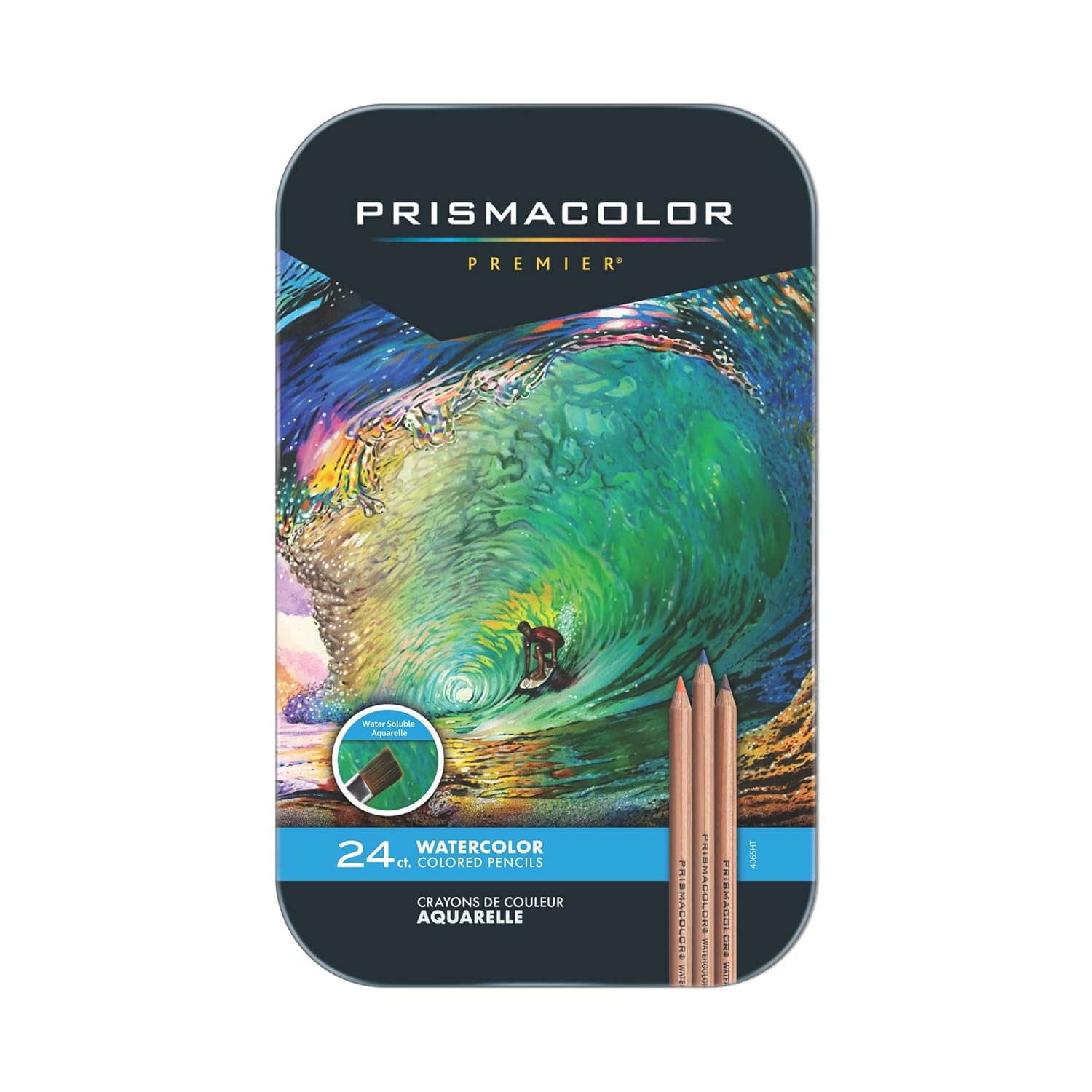 Prismacolor Premier Water-Soluble Colored Pencils, 24 Pack