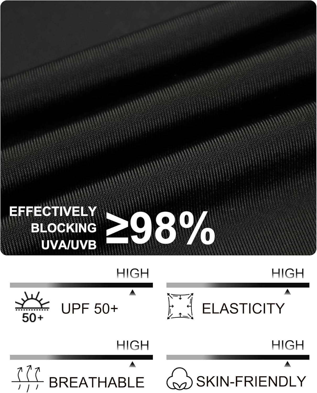 Women's V-Neck Short Sleeve Rash Guard Shirts UV Protection Swim Shirts UPF 50+ Lightweight Swimwear - Image 5