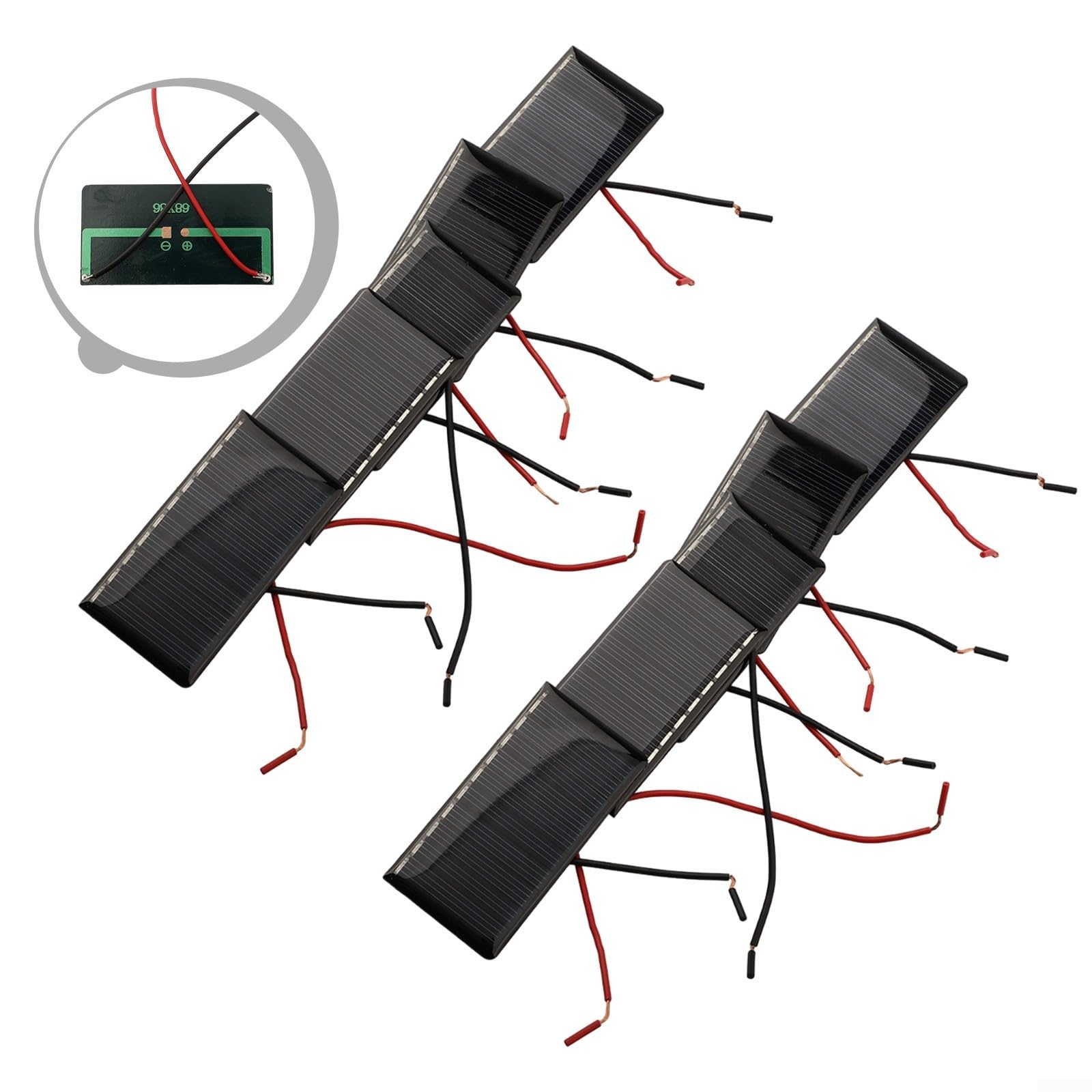 Miniatur-Solarpanel mit 5 V Ausgangsleistung für energieeffiziente Heimwerkeranwendungen (1 Stück)