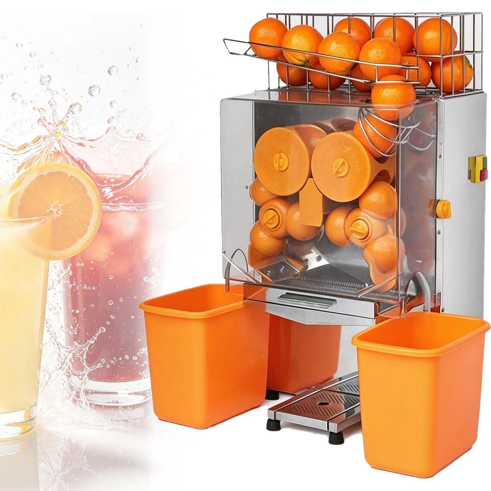 Elektryczna Wyciskarka Do Pomarańczy, Komercyjna Prasa Do Cytrusów 120 W, 20-30 Owoców/Min, Wydajność 40-55%, Średnica 40-80 Mm, Do Restauracji, Kawiarni, Sklepów